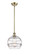 Ballston One Light Mini Pendant in Antique Brass (405|516-1S-AB-G556-10CL)