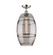 Ballston One Light Semi-Flush Mount in Polished Nickel (405|516-1C-PN-G557-10SM)