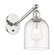 Ballston One Light Wall Sconce in Polished Nickel (405|317-1W-PN-G558-6CL)