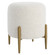 Arles Ottoman in Brushed Brass (52|23821)
