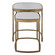 Vista Nesting Tables, Set Of 2 in Antique Gold (52|22957)