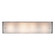 Textured Glass Four Light Vanity in Graphite (404|VLB0044-26-GP-FR-E2)