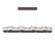 Vessel LED Linear Pendant in Flat Bronze (404|PLB0091-0C-FB-C-CA1-L3)