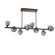 Gem LED Lantern in Flat Bronze (404|PLB0039-T8-FB-S-001-L1)