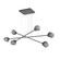 Gem LED Lantern in Graphite (404|PLB0039-M3-GP-S-CA1-L1)