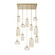 Vessel LED Pendant in Gilded Brass (404|CHB0091-12-GB-A-C01-L1)