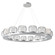 Vessel LED Chandelier in Classic Silver (404|CHB0091-0D-CS-C-CA1-L3)