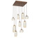 Vessel LED Pendant in Burnished Bronze (404|CHB0091-09-BB-A-C01-L1)