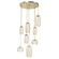 Vessel LED Pendant in Heritage Brass (404|CHB0091-08-HB-A-C01-L3)