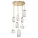 Vessel LED Pendant in Gilded Brass (404|CHB0091-08-GB-C-C01-L3)