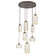 Vessel LED Pendant in Flat Bronze (404|CHB0091-08-FB-A-C01-L3)