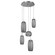 Vessel LED Pendant in Satin Nickel (404|CHB0091-05-SN-S-C01-L3)