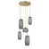 Vessel LED Pendant in Gilded Brass (404|CHB0091-05-GB-S-C01-L1)