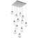 Cosmos 12 Light Pendant in Classic Silver (404|CHB0065-12-CS-S-C01-E2)