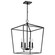 Emma Four Light Pendant in Dark Bronze (72|60-7951)