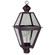 Boston One Light Post Mount in Dark Brass (196|1073-DB-CIM-CSG)