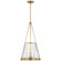 Reese LED Pendant in Soft Brass (268|MF 5181SB-CG)