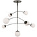 Prescott Four Light Chandelier in Bronze (268|KS 5404BZ-WG) Prescott Four Light Chandelier in Bronze (268|KS 5404BZ-WG)