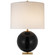 Elsie One Light Table Lamp in Black (268|KS 3014BLK-L)