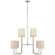 Go Lightly LED Chandelier in Polished Nickel (268|BBL 5083PN-CW)