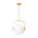 Fues LED Pendant in Natural Brass (182|SLPD10427OPNB)