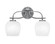 Cavella Two Light Bath Bar in Graphite (200|3912-GP-4811)