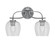 Cavella Two Light Bath Bar in Graphite (200|3912-GP-4810)