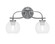 Cavella Two Light Bath Bar in Graphite (200|3912-GP-4100)