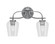 Cavella Two Light Bath Bar in Graphite (200|3912-GP-210)