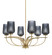 Cavella Six Light Chandelier in New Age Brass (200|3906-NAB-4252)