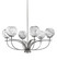 Cavella Six Light Chandelier in Graphite (200|3906-GP-4109)