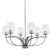 Cavella Six Light Chandelier in Graphite (200|3906-GP-210)
