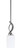 Cavella One Light Mini Pendant in Graphite (200|3901-GP-310)