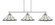 Odyssey Three Light Bar in Brushed Nickel (200|2633-BN-912)