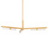 Annecy LED Chandelier in Vintage Brass (68|382-50-VB)