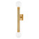 Pienza Two Light Wall Sconce in Vintage Brass (68|373-02-VB)