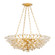 Vittoria Eight Light Chandelier in Gold Leaf (68|363-32-GL)