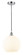 Edison One Light Mini Pendant in Polished Chrome (405|616-1P-PC-G1217-12WV)