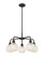 Downtown Urban LED Chandelier in Oil Rubbed Bronze (405|516-5CR-OB-G1216-6WM)