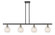 Ballston LED Island Pendant in Black Antique Brass (405|516-4I-BAB-G1216-6WM)