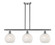 Ballston LED Island Pendant in Brushed Satin Nickel (405|516-3I-SN-G1216-8WM)