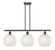 Ballston LED Island Pendant in Oil Rubbed Bronze (405|516-3I-OB-G1216-10WM)