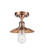 Ballston One Light Semi-Flush Mount in Antique Copper (405|516-1C-AC-M17-AC)