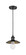 Franklin Restoration One Light Mini Pendant in Matte Black (405|201C-BK-M17-BK)