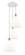 Ballston LED Pendant in White Polished Chrome (405|113B-3P-WPC-GBC-121)