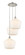 Ballston LED Pendant in Polished Nickel (405|113B-3P-PN-G651-12)