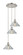 Ballston LED Pendant in Polished Nickel (405|113B-3P-PN-G132)