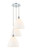 Ballston Three Light Pendant in Polished Chrome (405|113B-3P-PC-GBD-121)