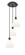 Ballston LED Pendant in Matte Black (405|113B-3P-BK-GBC-81)
