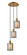 Ballston Three Light Pendant in Brushed Brass (405|113B-3P-BB-G116)